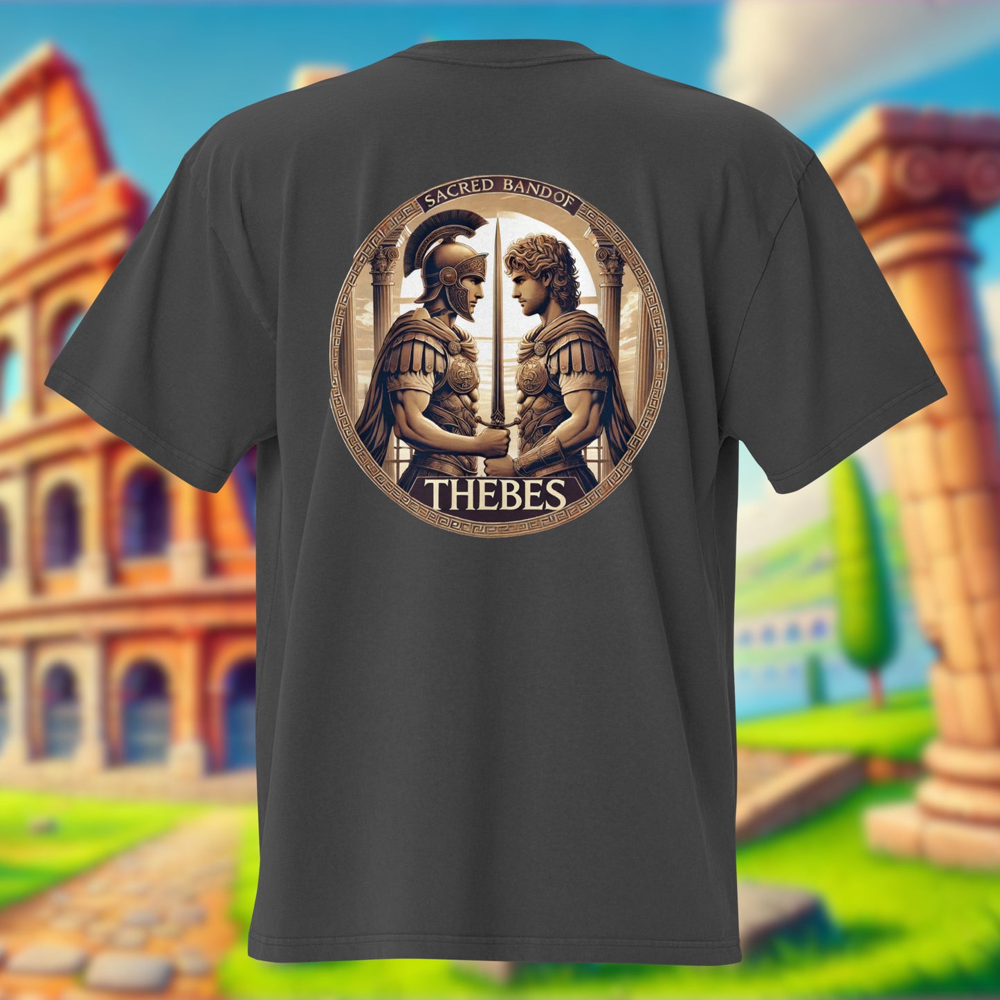 Sacred Band of Thebes Oversized T-Shirt